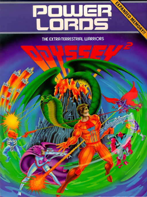 Power Lords box art for Odyssey 2